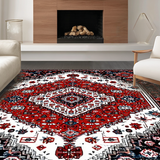 Artful Vintage Floral Composition(Red)