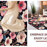 Bold Contemporary Petal Inspired(Black)