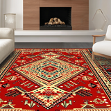 Chic Pastel Geometric Accents(Red)