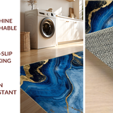 Sophisticated Gold Accented Design(Blue)