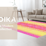Modern Colorful Lattice Arrangement(Yellow)