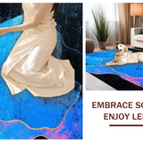 Marbled Texture Coastal Elegance(Blue)