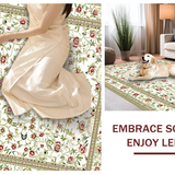 Charming Floral Cottage Aesthetic(White)