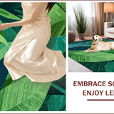 Tropical Leaf Abstract Aesthetic(Green)