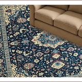 Elegant Blue Tiled Motif(Blue)