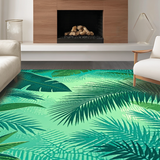 Chic Tropical Graphic Impression(Green)
