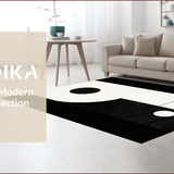 Elegant Black and White Geometric Visual(Black)