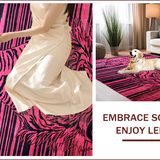 Exotic Tibetan Tiger Textile Artistry(Pink)
