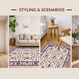 Delicate Contemporary Floral Touch(Beige)