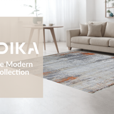 Artful Symmetrical Gray and Rust(Gray)