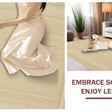Sophisticated Neutral Trellis Motif(Beige)