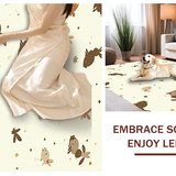 Whimsical Pastel Holiday Motif(Beige)