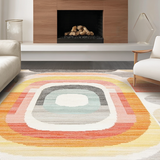 Elegant Pastel Geometry(Orange)