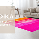 Charming Multicolored Abstract Design(Pink)