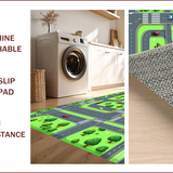 Bright Multicolored City Adventure(Green)