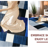 Artistic Abstract Contrast Palette(Blue)