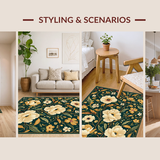 Luxurious Gold Flecked Design(Green)