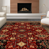 Elegant Rustic Floral Embellishments(Red)