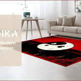 Elegant Monochrome Symbolic Design(Red)