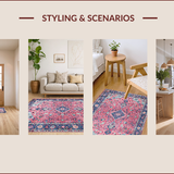 Vibrant Pastel Geometric Motif(Pink)