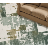 Contemporary Green Abstract(Gray)