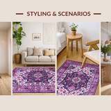 Stylish Vintage Nature Scene(Purple)