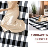 Vibrant Seasonal Plaid Design Element(Black)