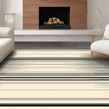 Elegant Neutral Striped Design(Beige)