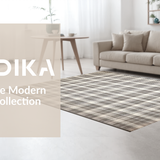 Stylish Minimalist Checkered(Beige)
