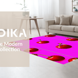 Contemporary Red and Orange Motif(Red)