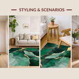 Artful Green and Gold Symmetry(Green)