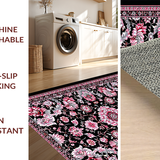 Charming Vintage Blossom Look(Black)