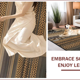 Vintage Inspired Cowhide Style Statement(Black)