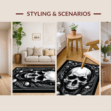 Punk Inspired Artistic Motif(Black)