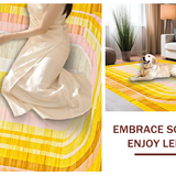 Lively Cheerful Round Decor Element(Yellow)
