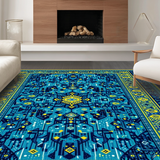 Eclectic Colorful Ethereal Swirls(Blue)