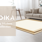 Minimalist Round Rustic Charm(Beige)