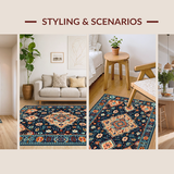 Chic Distressed Tiled(Blue)