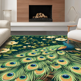 Contemporary Green Abstract Design(Green)