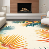Cheerful Palm Patterned Décor(Yellow)