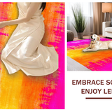 Radiant Color Burst Artful Display(Pink)