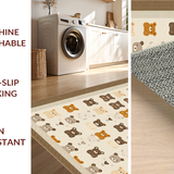 Fun Youthful Character Motif(Beige)
