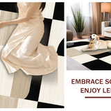Sophisticated Neutral Swirl Artistry(Beige)
