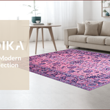 Eclectic Vintage Floral Harmony(Pink)