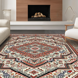 Contemporary Multi Hued Geometric Style(Beige)
