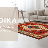 Stylish Earthy Abstract Arrangements(Red)