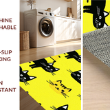 Minimalist Cute Feline Aesthetic(Yellow)