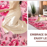 Rose Floral Coquette Bathroom(Pink)