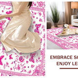 Vintage Floral Butterfly Medley(White)