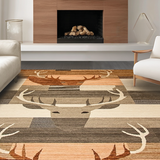 Elegant Nature Motif with Warm Tones(Brown)